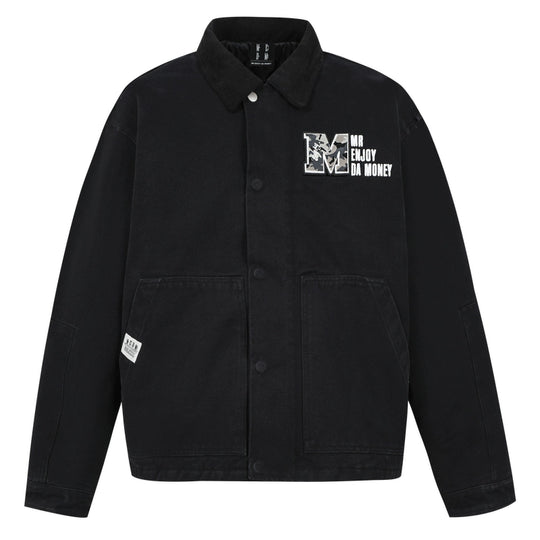 MEDM Camouflage Velcro Patch Detroit Jacket | Face 3 Face