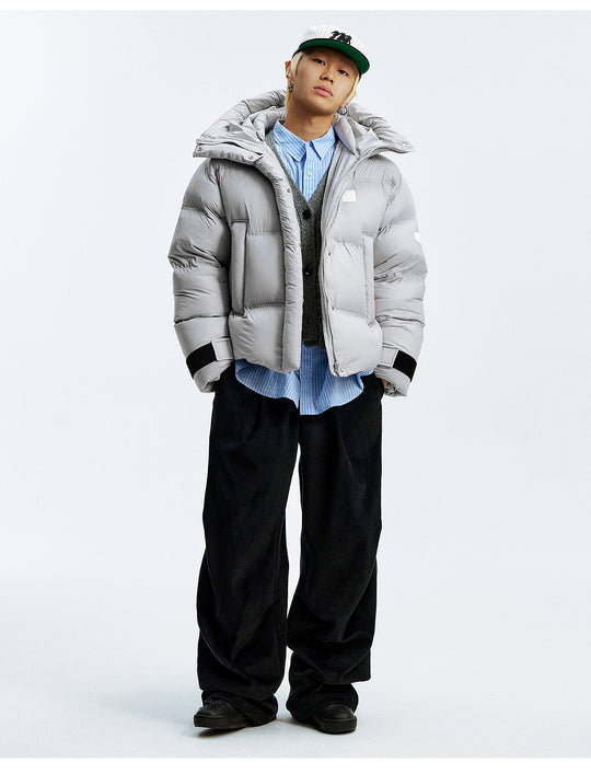 MEDM Ultralight High Gram Weight Hooded Down Jacket | Face 3 Face