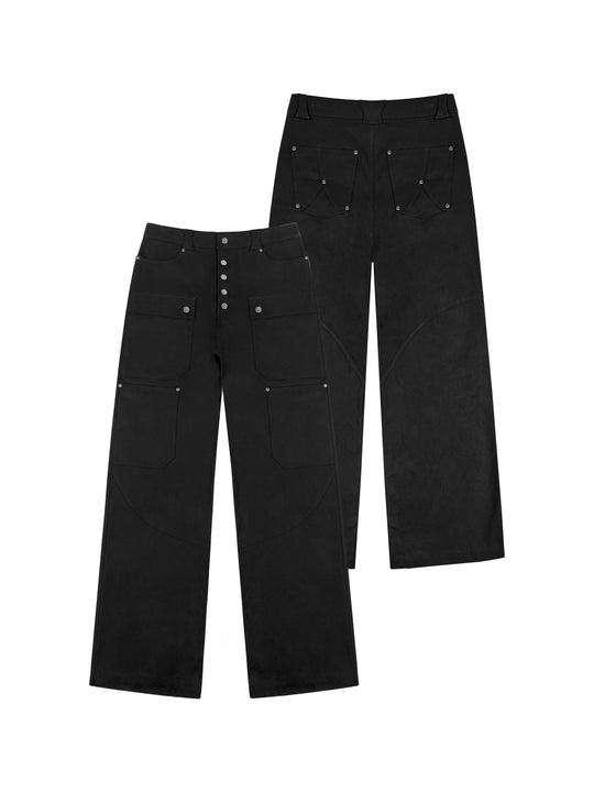 ANTIDOTE Multi Pocket Canvas Utility Jeans | Face 3 Face