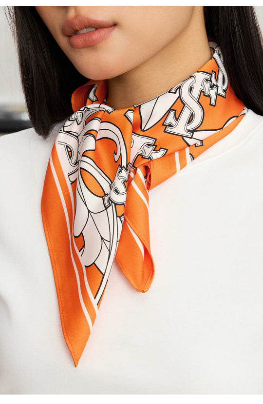 Small Town Kid Cross Logo Square Scarf / Bandana | Face 3 Face