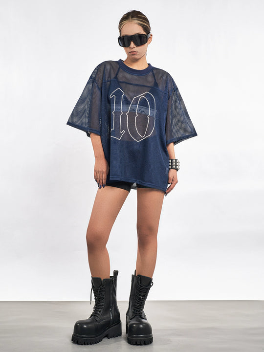 F3F Select Number 10 Print Mesh Jersey | Face 3 Face