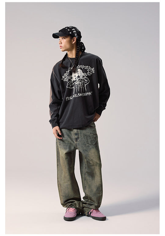 Remedy Washed Star Studs Jeans | Face 3 Face