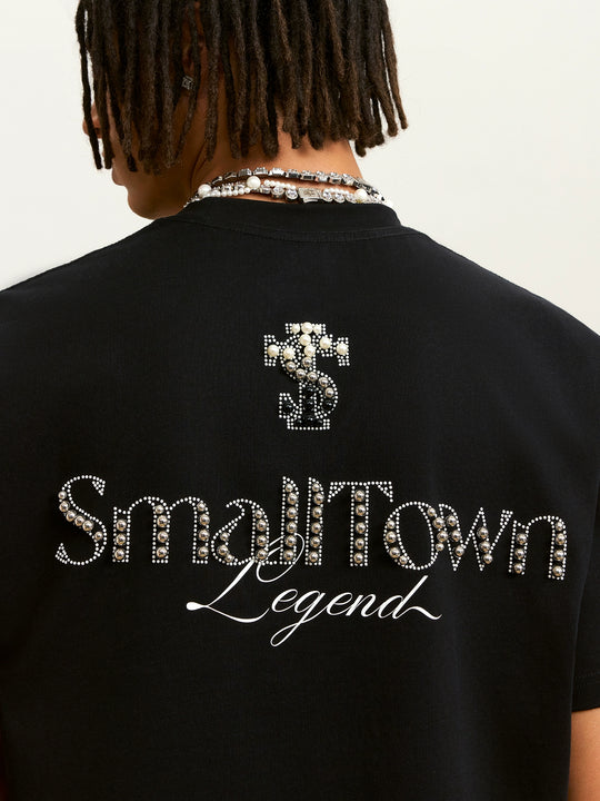 Small Town Kid 3 Color Pearl Logo Tee | Face 3 Face