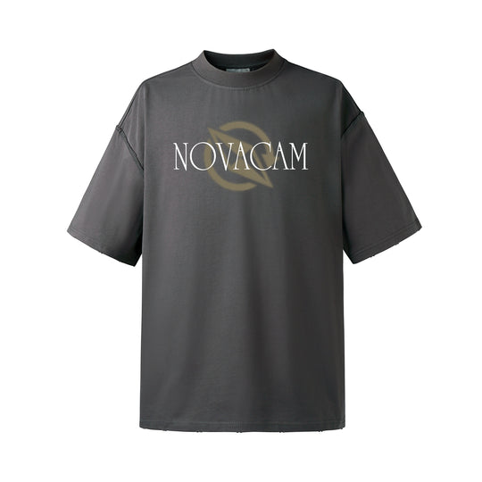 NOVACAM Vintage Letters Logo Frayed Destruction Tee | Face 3 Face