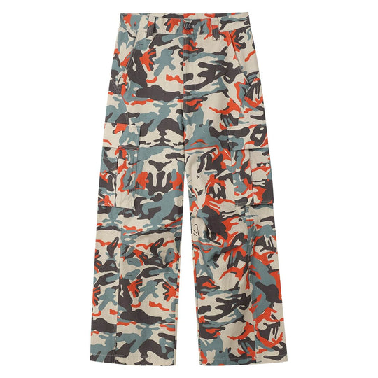 MEDM Custom Color Blocked Camo Cargo Pants | Face 3 Face