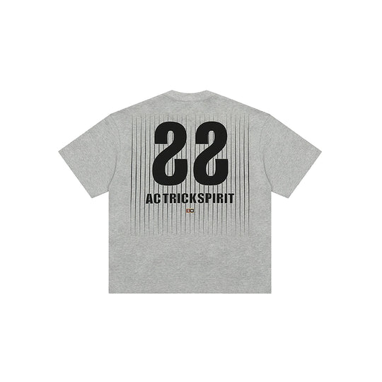 Achock Screen Stripe Print Tee | Face 3 Face