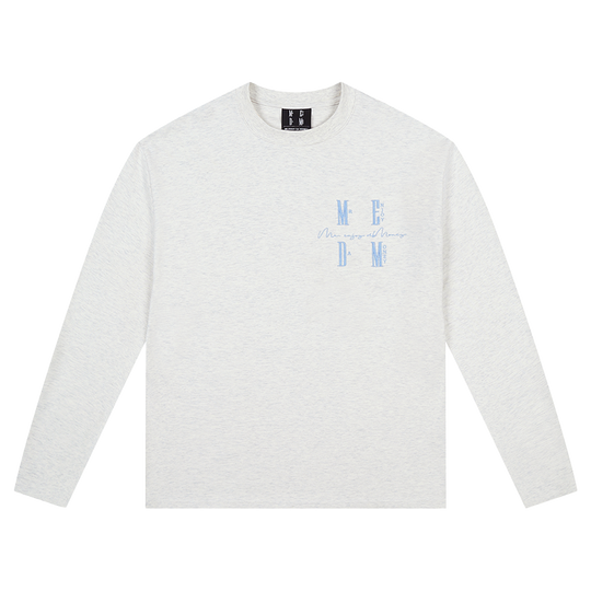 MEDM Basic Logo Comfort Temperature Long Sleeve Tee | Face 3 Face