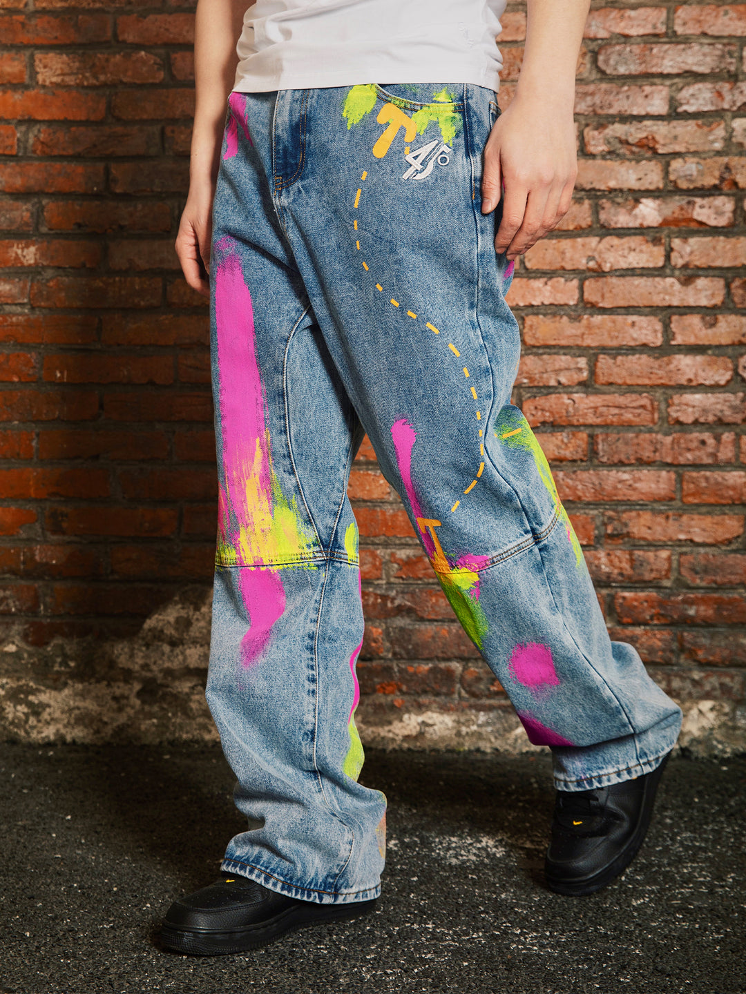 S45 Candy Fluid Brushed Jeans | Face 3 Face