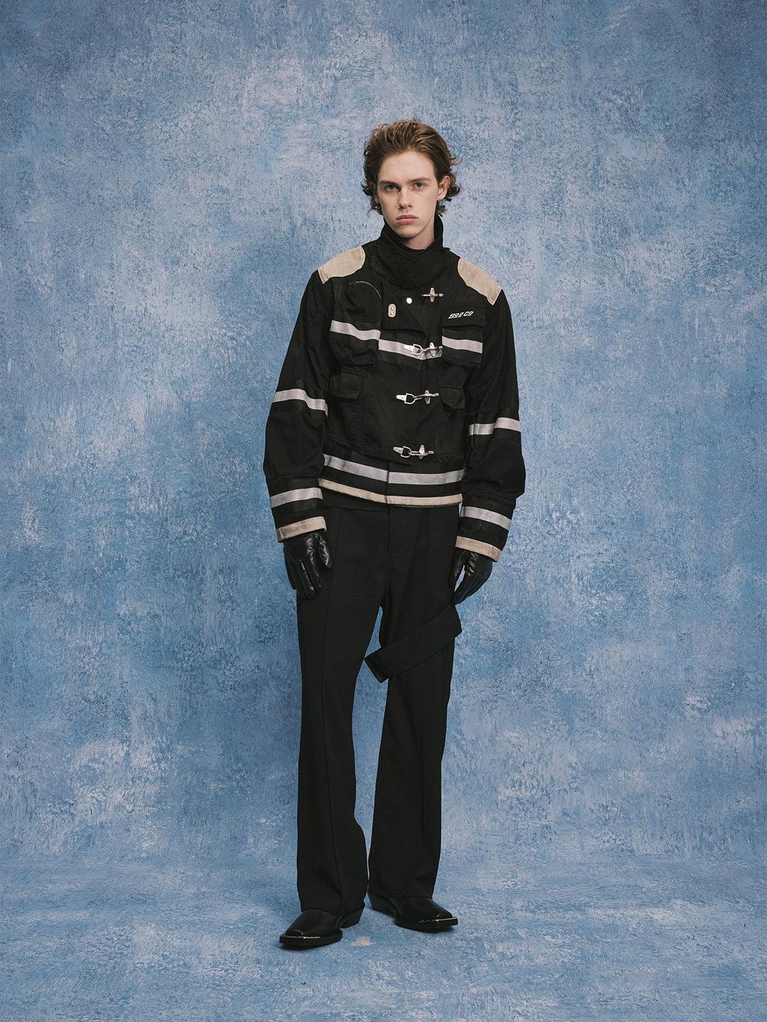 SOD Co. Custom Distressed Firefighter Jacket | Face 3 Face