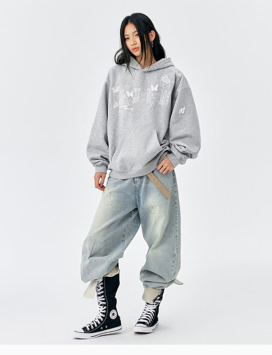 MEDM 3D Butterfly Logo Hoodie | Face 3 Face