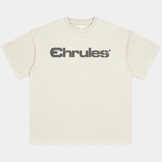 Cashrules / CHRULES Classic Stone Wash Logo Tee | Face 3 Face
