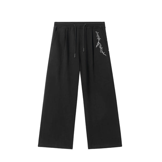 JHYQ Thorn Embroidered Sweatpants | Face 3 Face