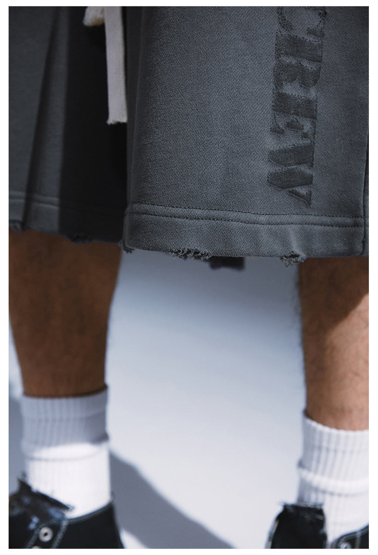 Remedy Logo Baggy Sweat Shorts | Face 3 Face