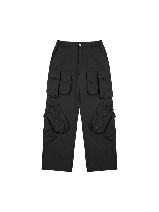 1807 Multi Pocket Nylon Utility Cargo Pants | Face 3 Face