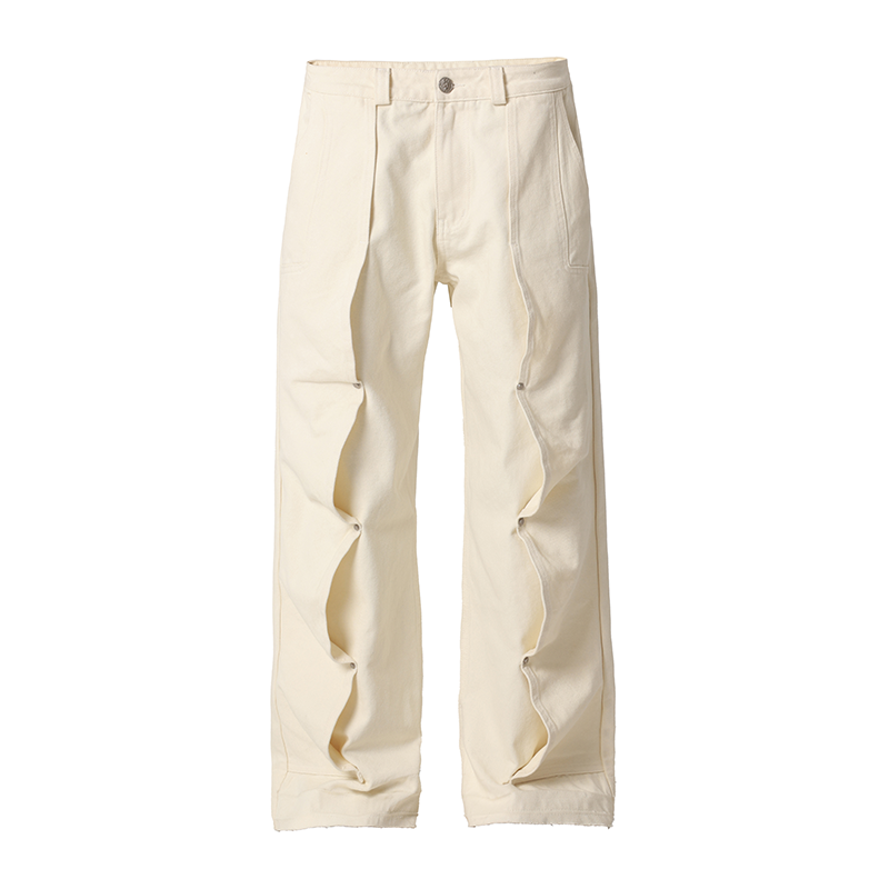JHYQ Deconstructed Pleated Work Pants