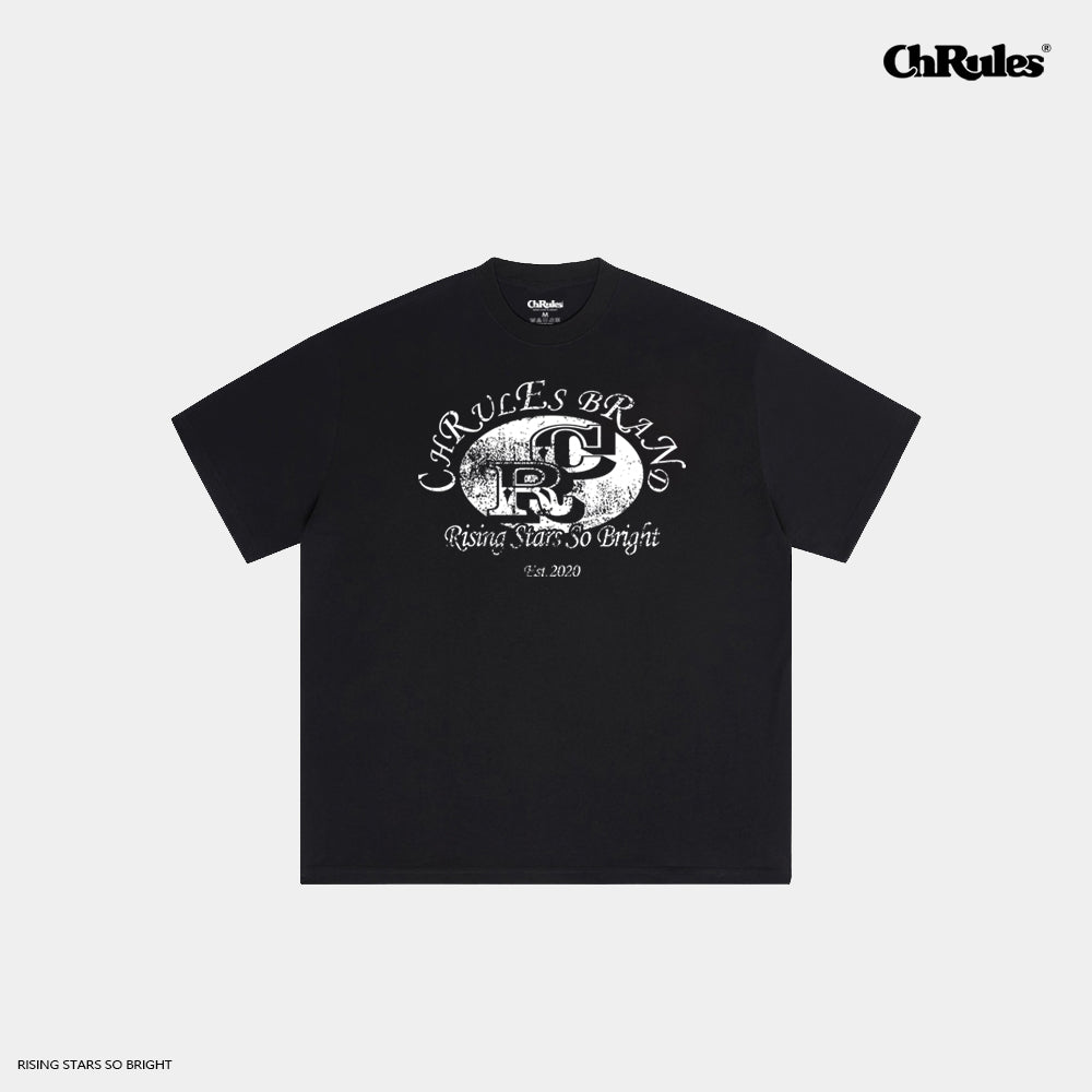 Cashrules / CHRULES Vintage Street Logo Print Tee | Face 3 Face