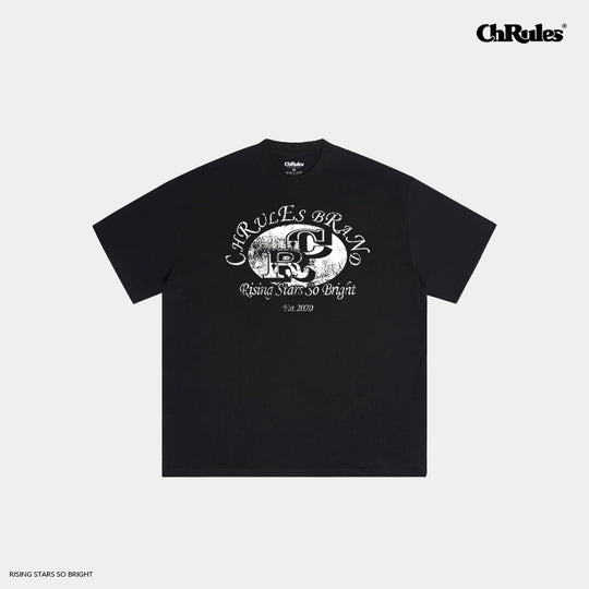 Cashrules / CHRULES Vintage Street Logo Print Tee | Face 3 Face