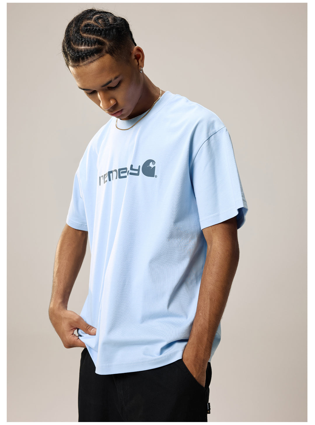 Remedy Biceps Inspired Letter Print Tee | Face 3 Face