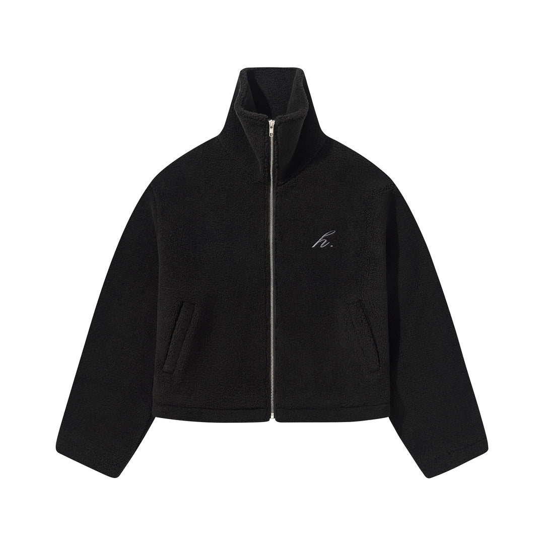 Harsh and Cruel Embroidered Sherpa Jacket