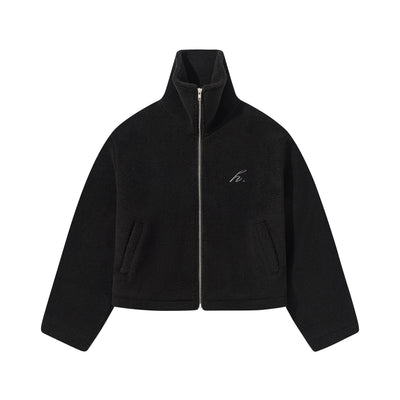 Harsh and Cruel Embroidered Sherpa Jacket