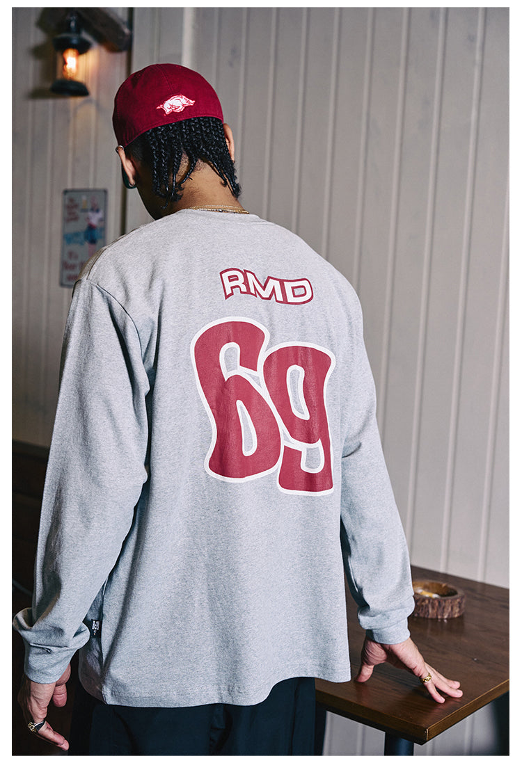 Remedy Crackle Print Long Sleeve Tee | Face 3 Face