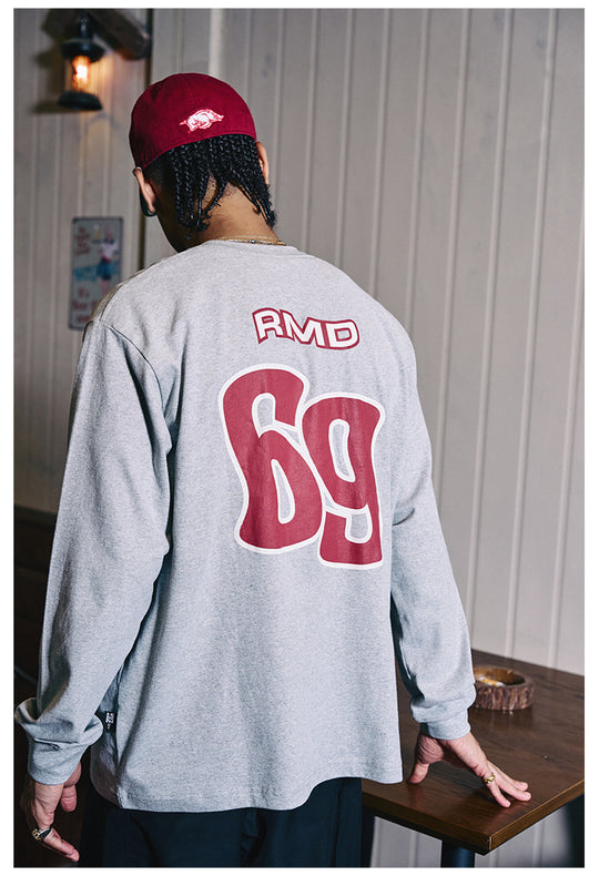 Remedy Crackle Print Long Sleeve Tee | Face 3 Face