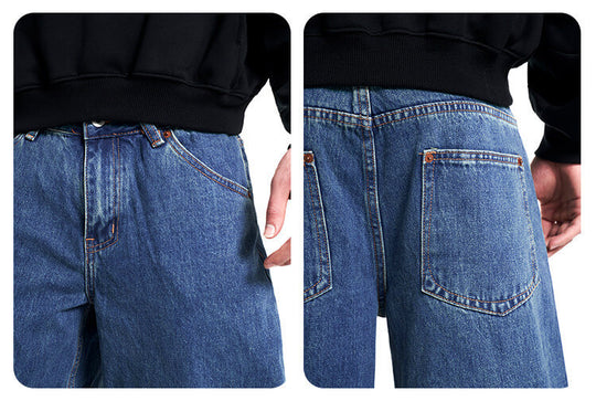 F3F Select Vintage Light Wash Baggy Jeans | Face 3 Face