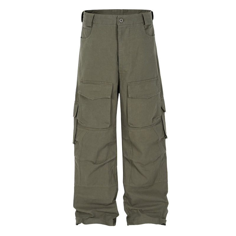 F3F Select Functional Multi Pocket Wide Leg Work Cargo Pants