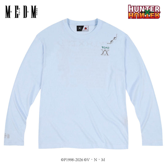 MEDM × HUNTER×HUNTER Character Monologue Print Long Sleeve Tee | Face 3 Face