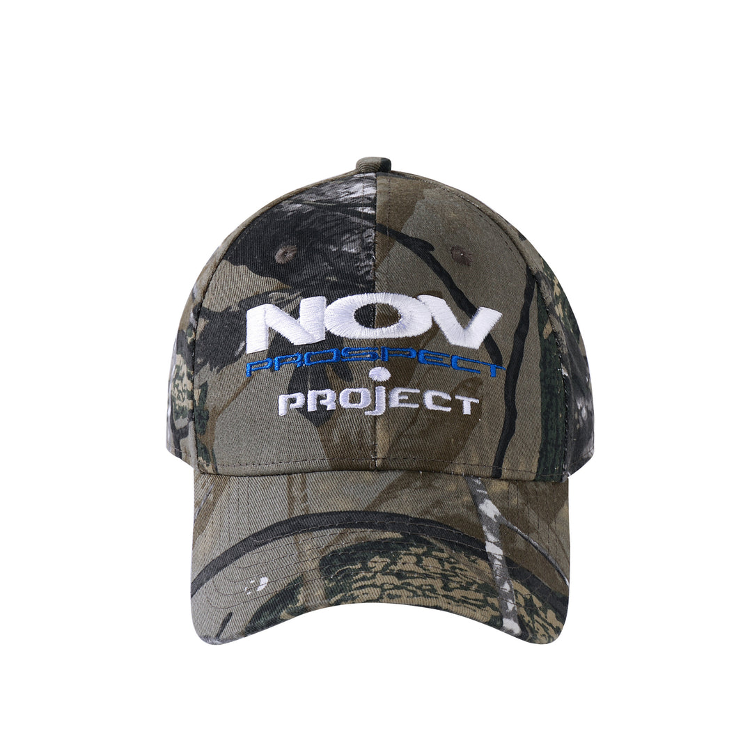 NOVACAM Tree Camo NOV Logo Embroidered Dad Hat | Face 3 Face