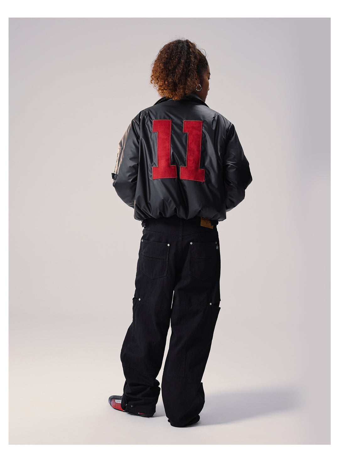 Remedy Number Patch Embroidered MA-1 Bomber Jacket | Face 3 Face