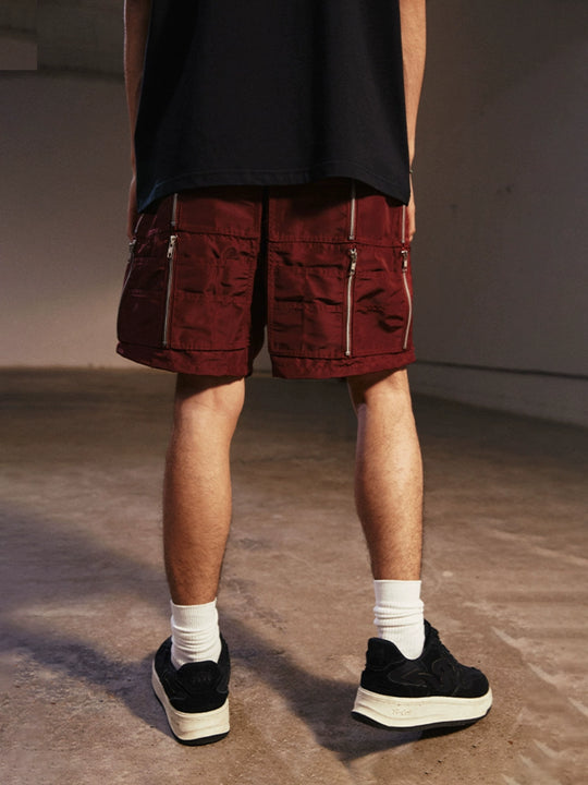 Remedy Multi Pocket Zipper Work Shorts | Face 3 Face