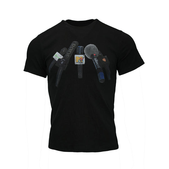 TGFCLUB Interview Mic Print Tee | Face 3 Face