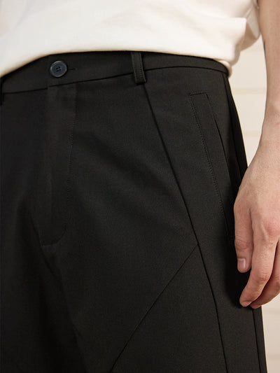 Harsh and Cruel Drape Pleated Suit Pants | Face 3 Face