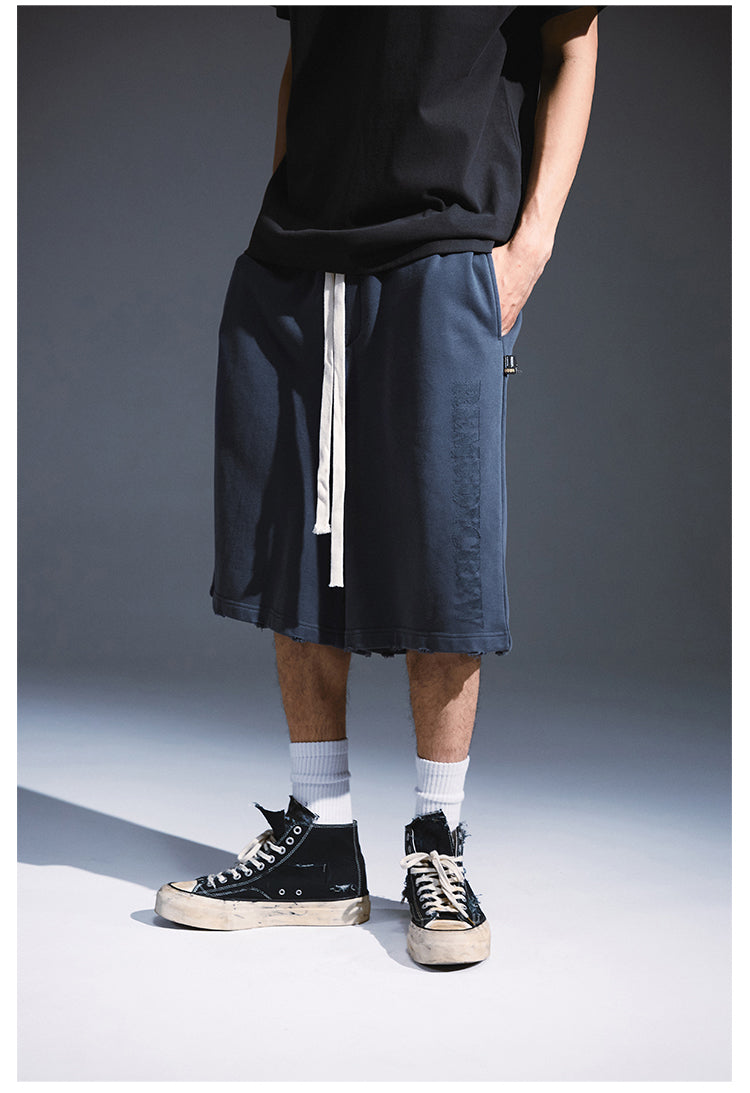 Remedy Logo Baggy Sweat Shorts | Face 3 Face