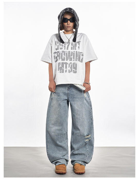 F3F Select Deconstructed Cutoff Machete Jeans | Face 3 Face