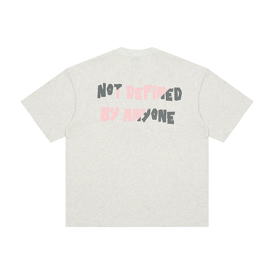Graphic Tee | Achock Handwritten Slogan Print Tee | Face 3 Face