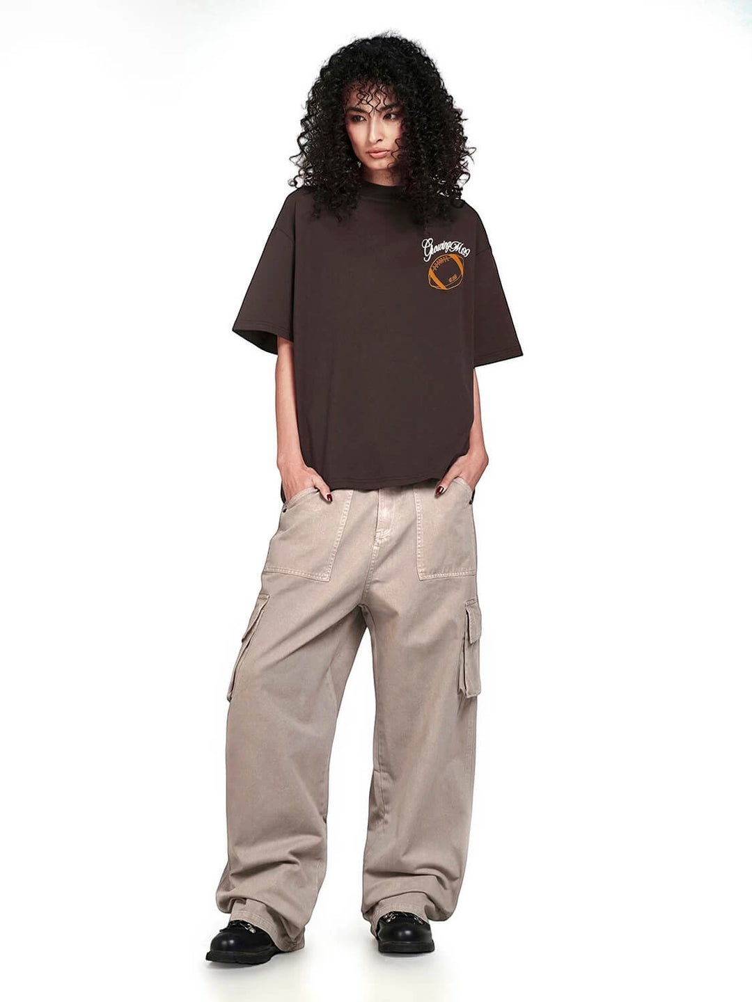 F3F Select Light Gray Utility Cargo Pants