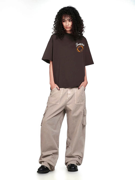 F3F Select Light Gray Utility Cargo Pants