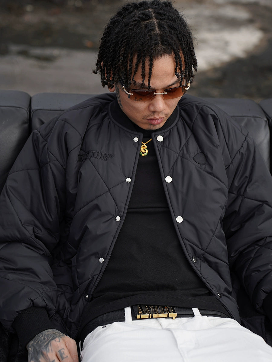 TGFCLUB Embroidered Quilted Jacket | Face 3 Face