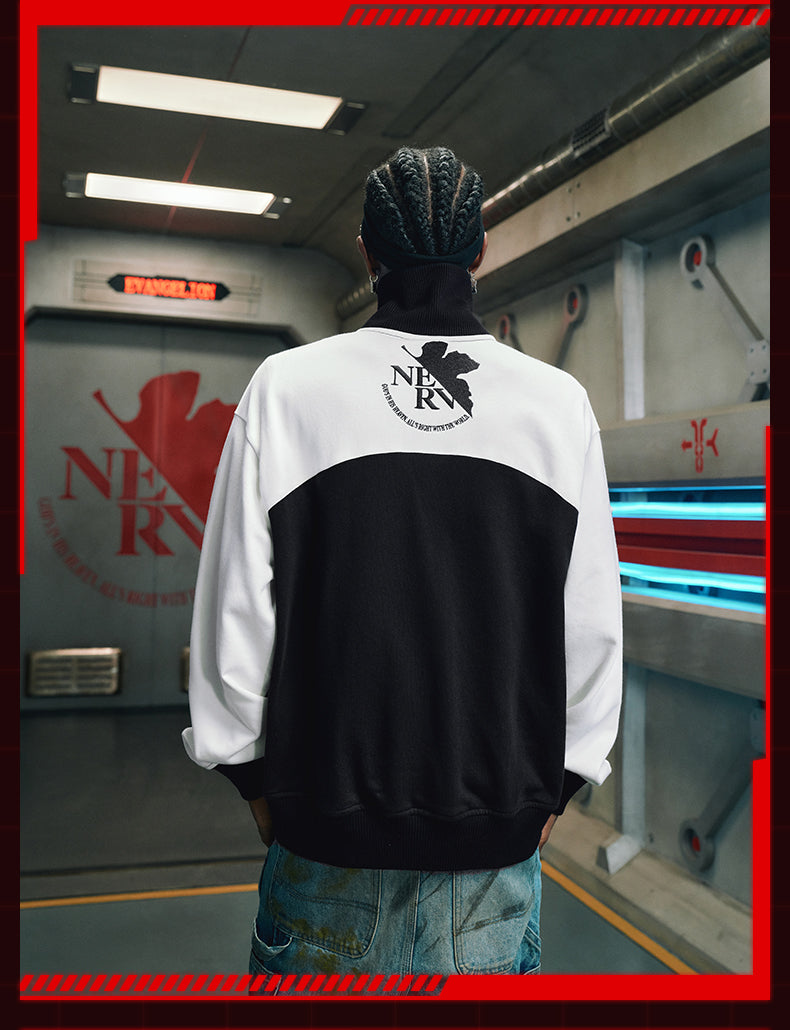 MEDM x EVA Line Art Body Contrast Color Track Jacket | Face 3 Face