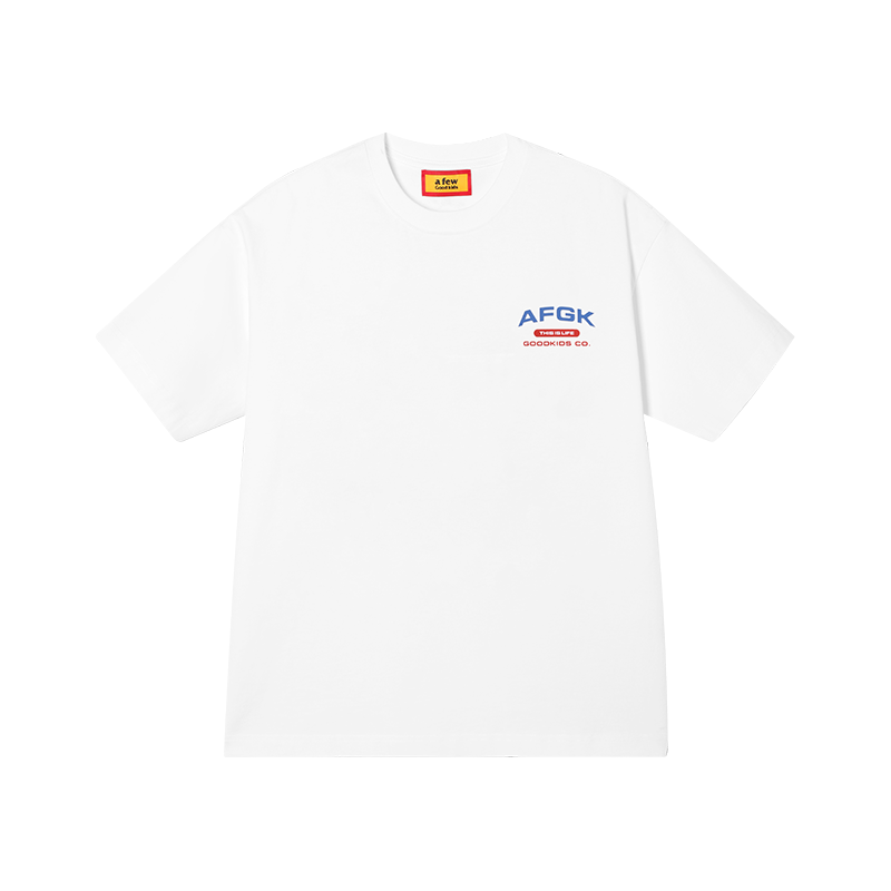 AFGK Letters Logo Printing Tee