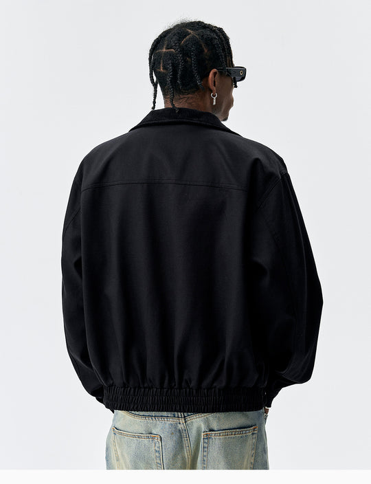 MEDM Studded Harrington Jacket | Face 3 Face