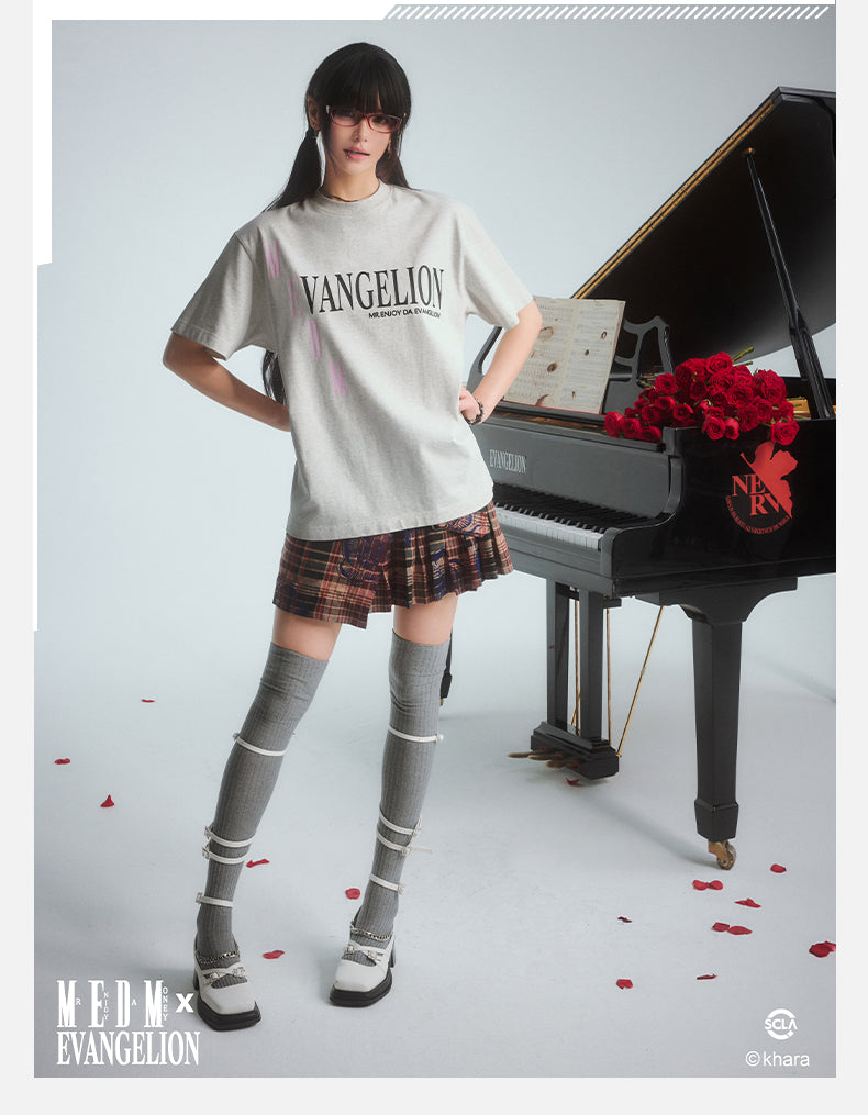 MEDM x EVA Basic Letter Logo Tee | Face 3 Face