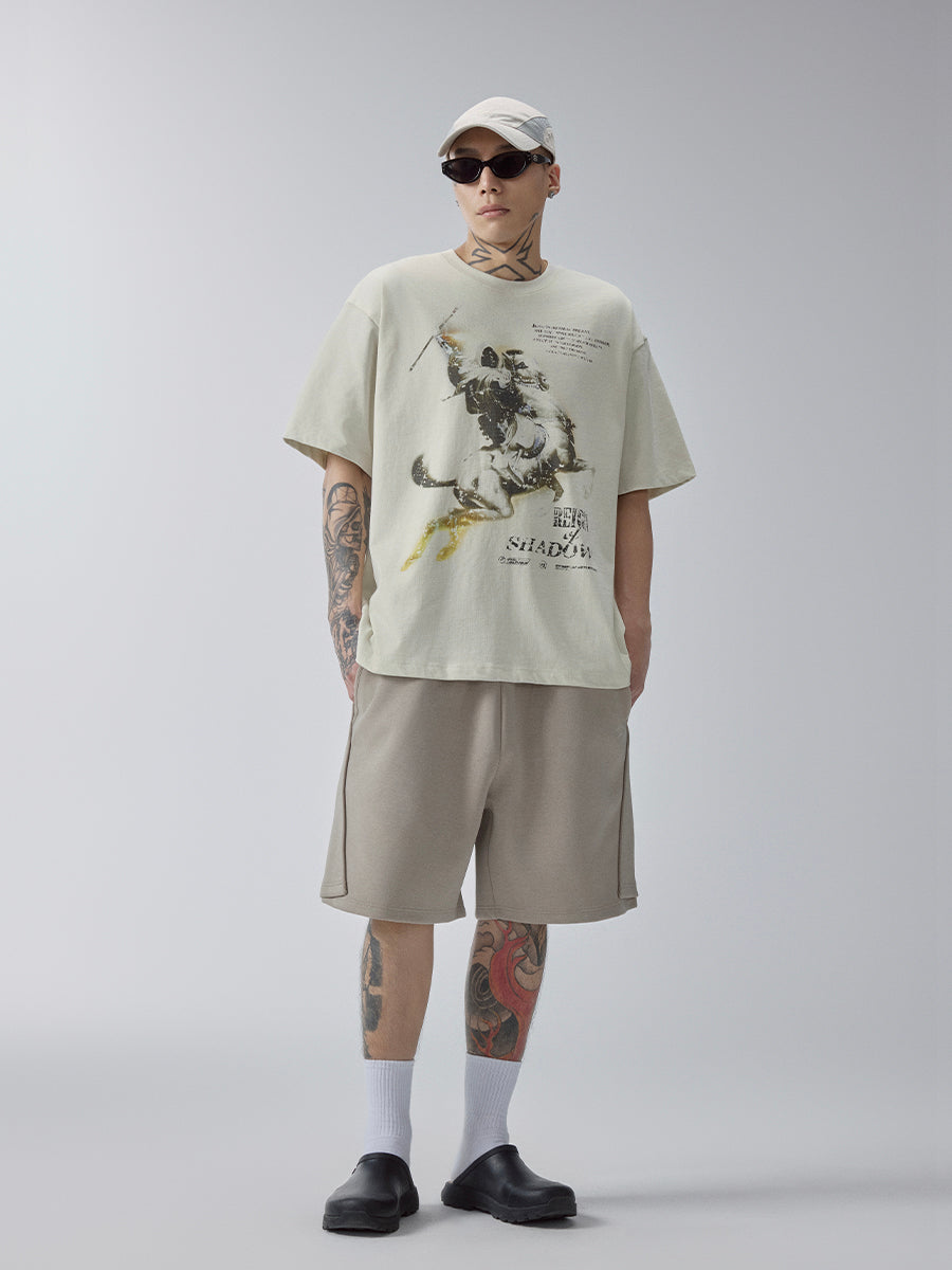 F2CE Vintage Knight Print Tee | Face 3 Face