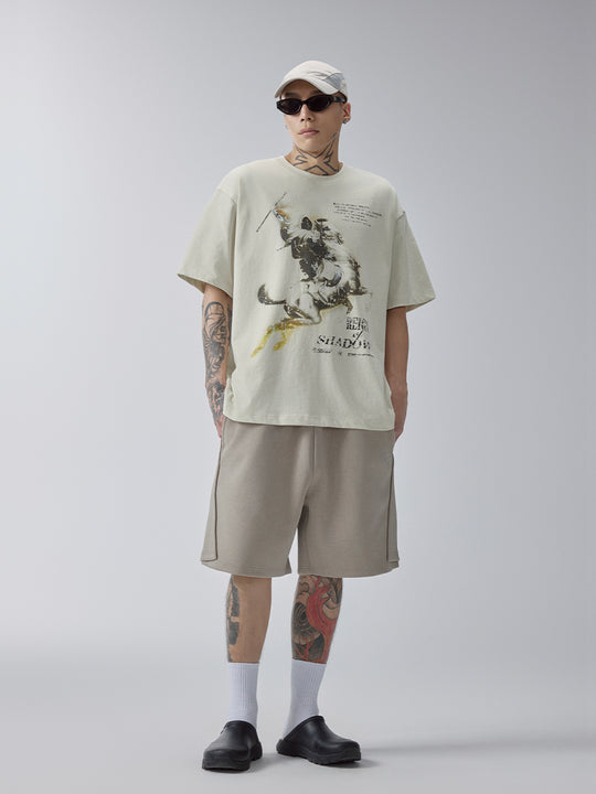 F2CE Vintage Knight Print Tee | Face 3 Face