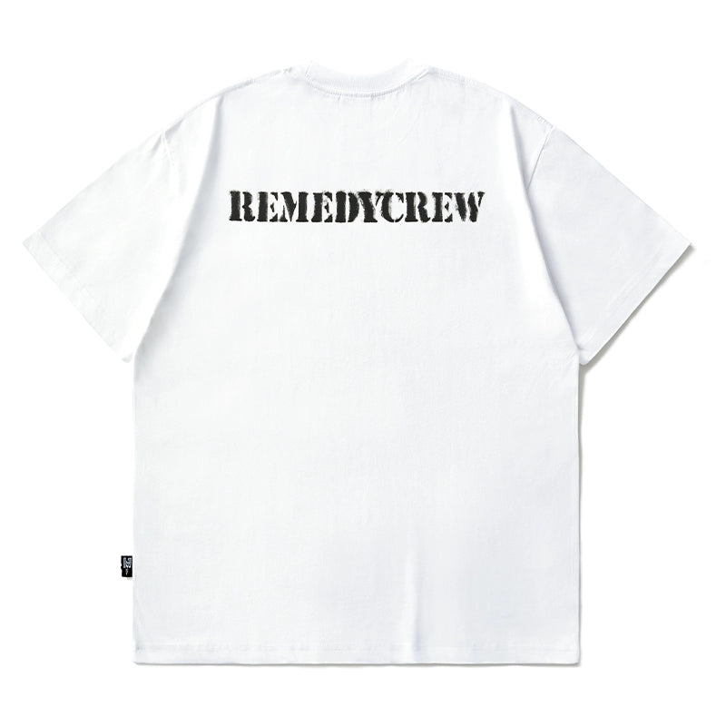 Remedy Military Stencil Print Tee | Face 3 Face