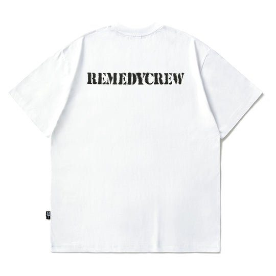 Remedy Military Stencil Print Tee | Face 3 Face