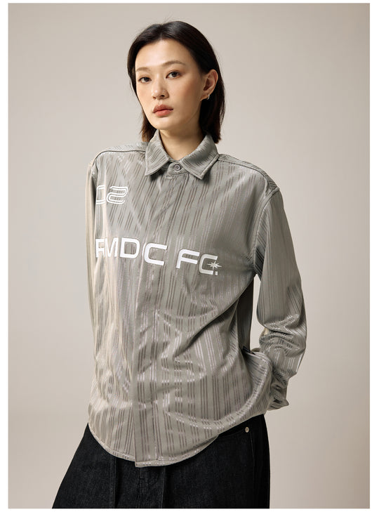 Remedy Silk Striped Long Sleeve Shirt | Face 3 Face