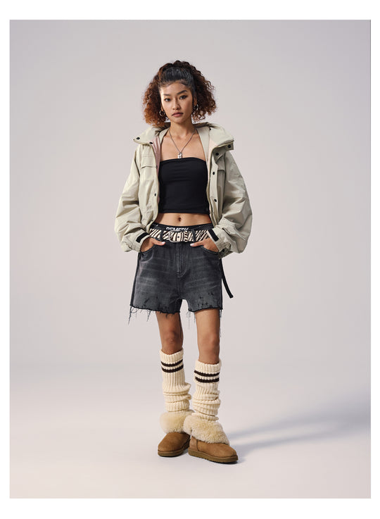 Remedy Backpack Design Hooded Windbreaker Jacket | Face 3 Face